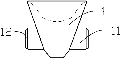 Novel liquid collecting assembly for eye cleaning