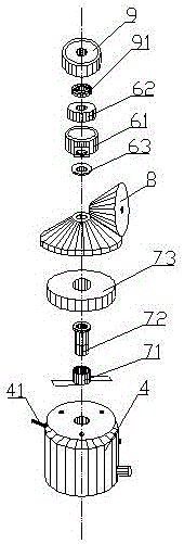 Grooving equipment for air-entrapping concrete block wall