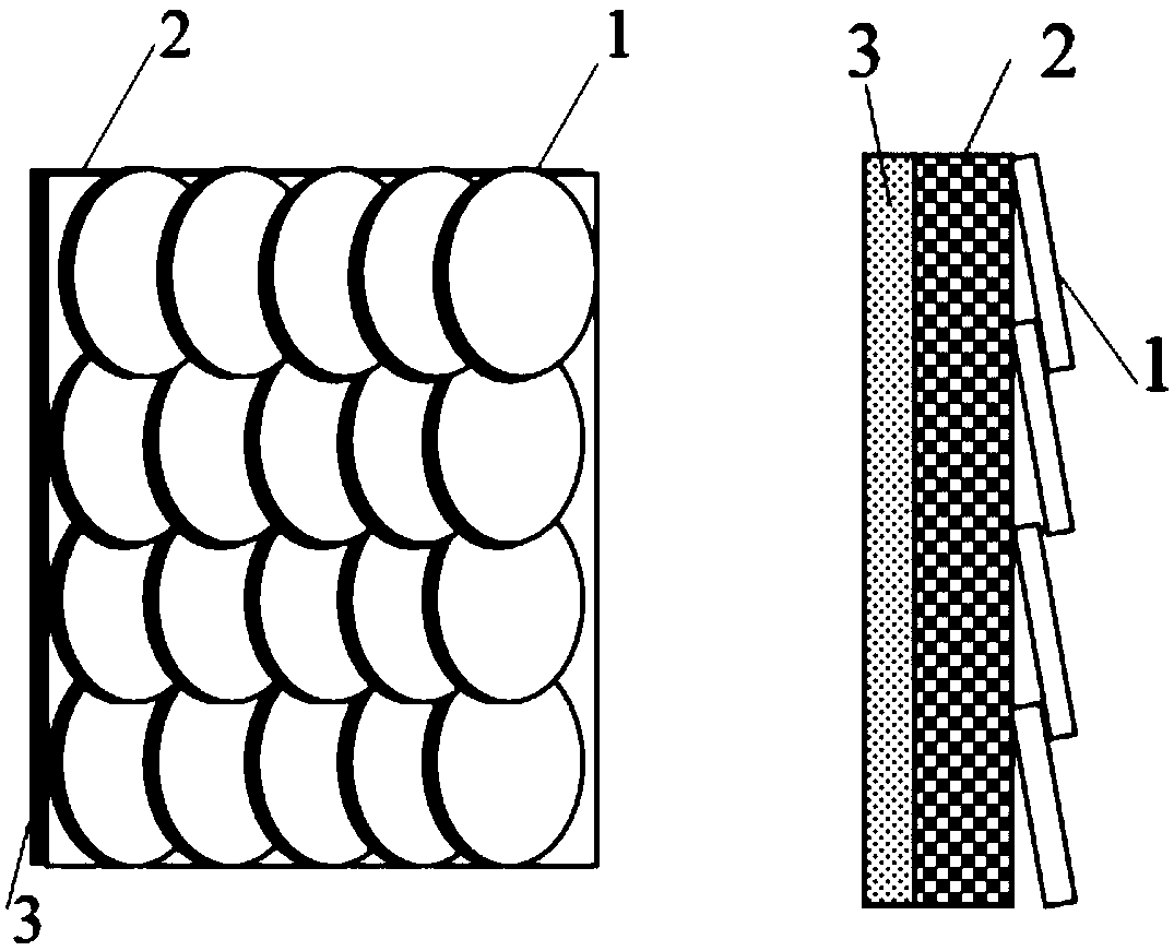 Composite bulletproof material and preparation method thereof