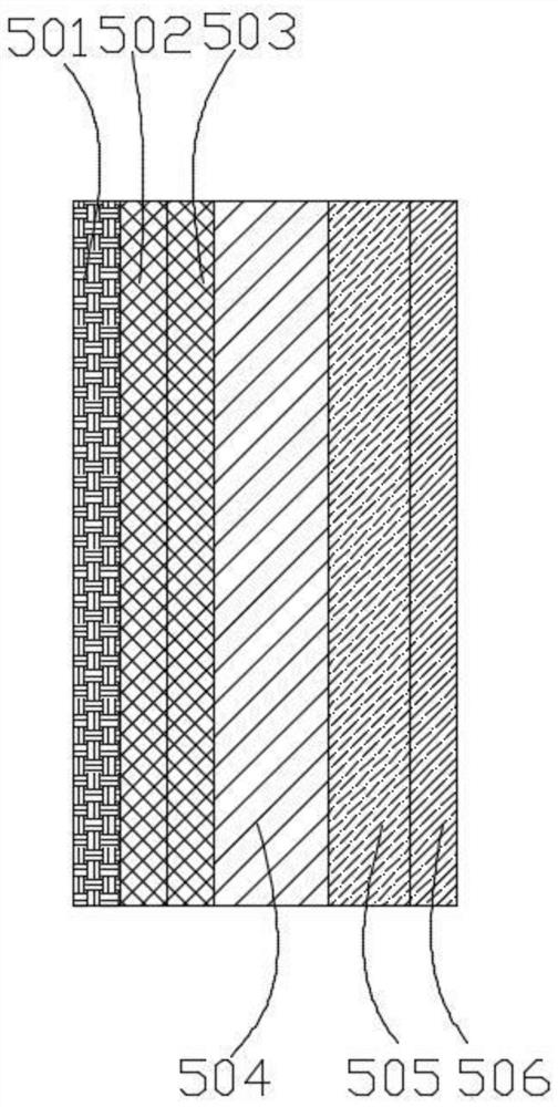 Exterior wall tile structure and construction method thereof