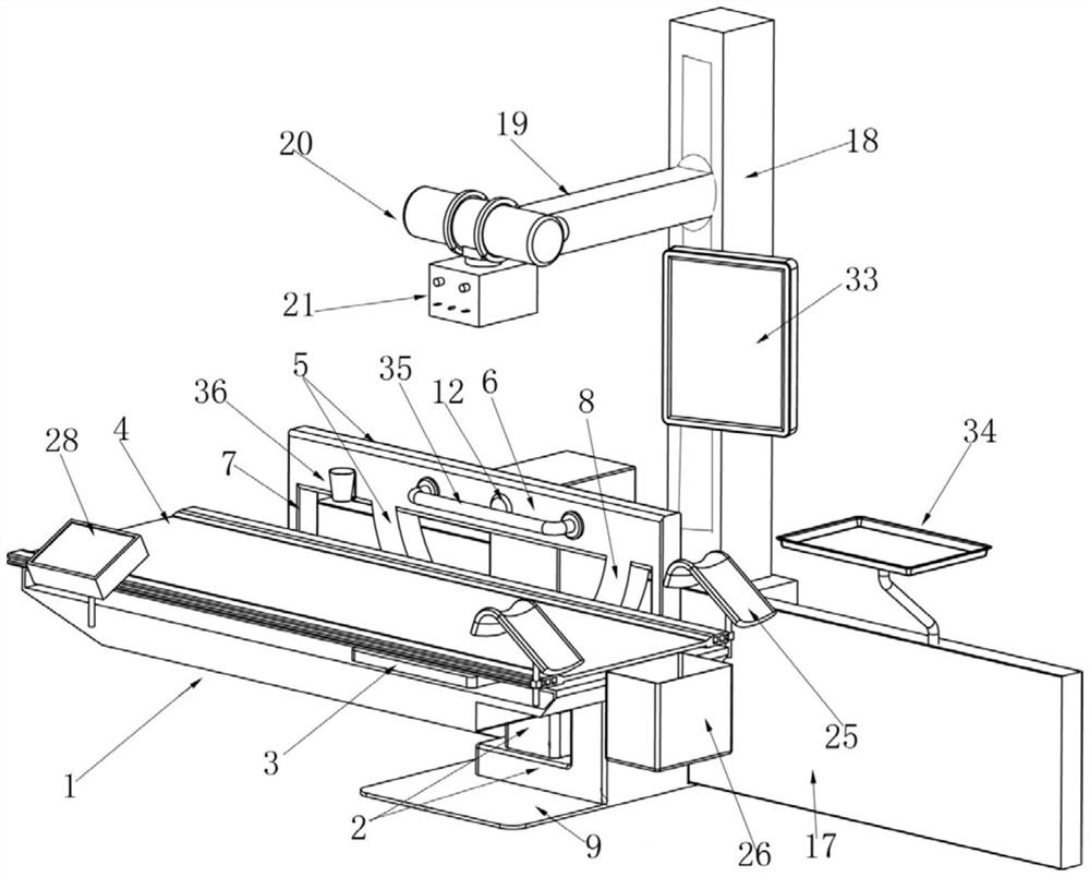 Multifunctional digital X-ray device