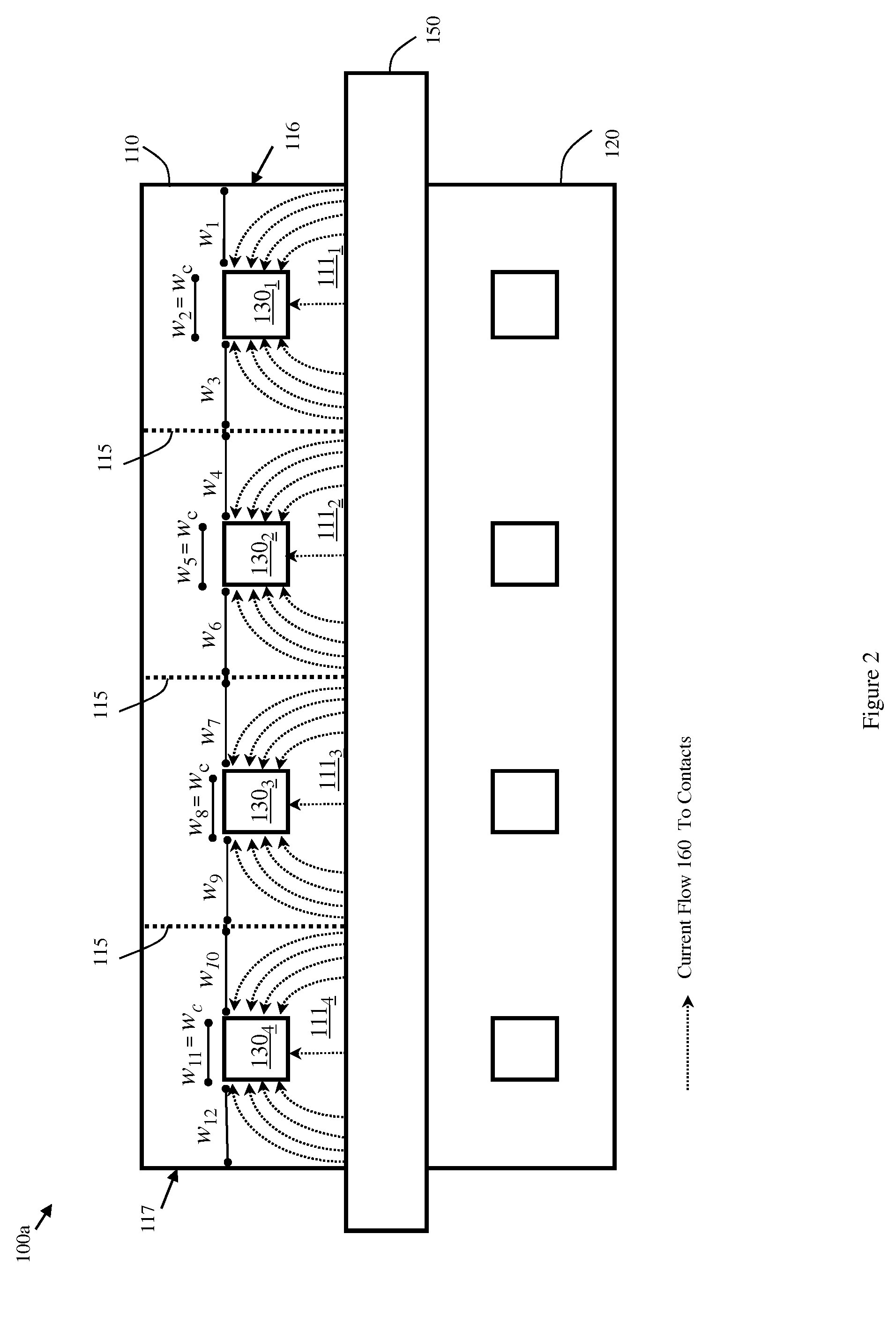 Method, a system and a program storage device for modeling the resistance of a multi-contacted diffusion region