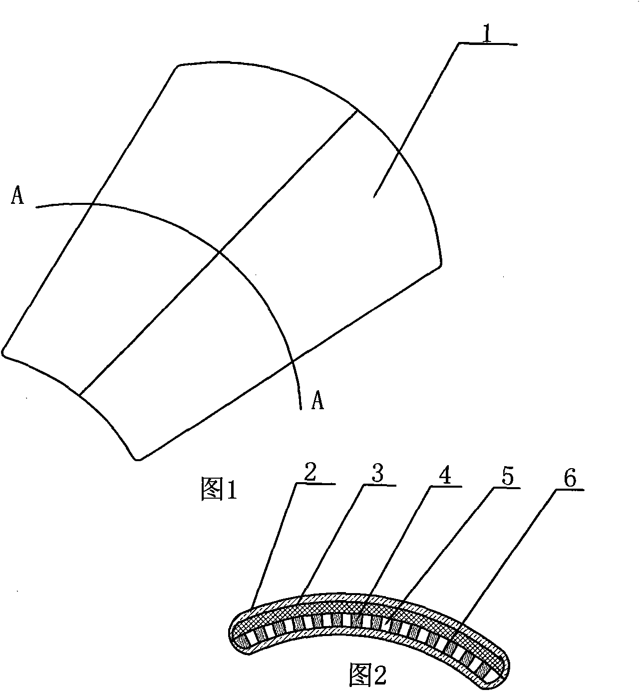 Tongue with protection lining