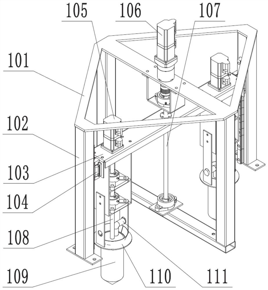 Hole drilling structure, device and equipment for tobacco