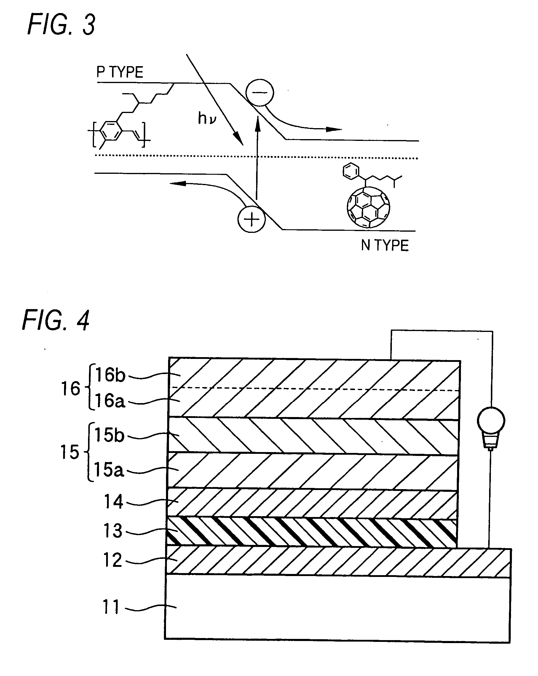 Organic photoelectric conversion element and method of producing the same, organic photodiode and image sensor using the same, organic diode and method of producing the same