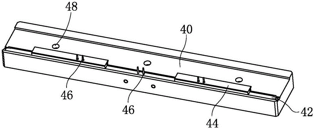 Connecting device for material belts