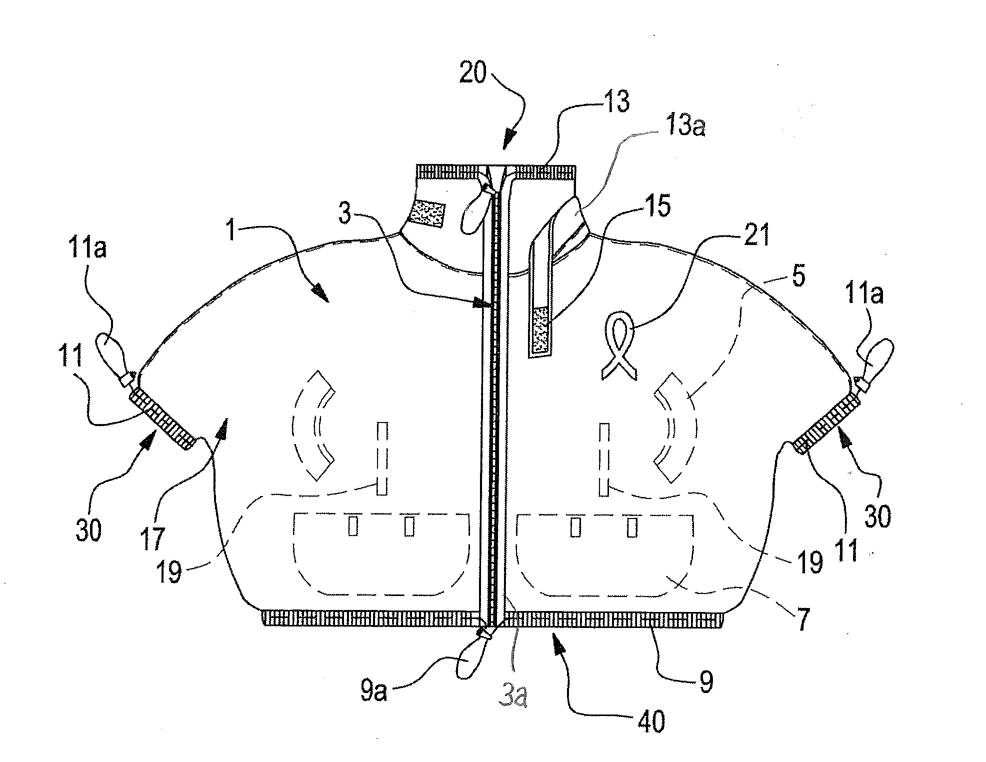 Shower shirt and method of use