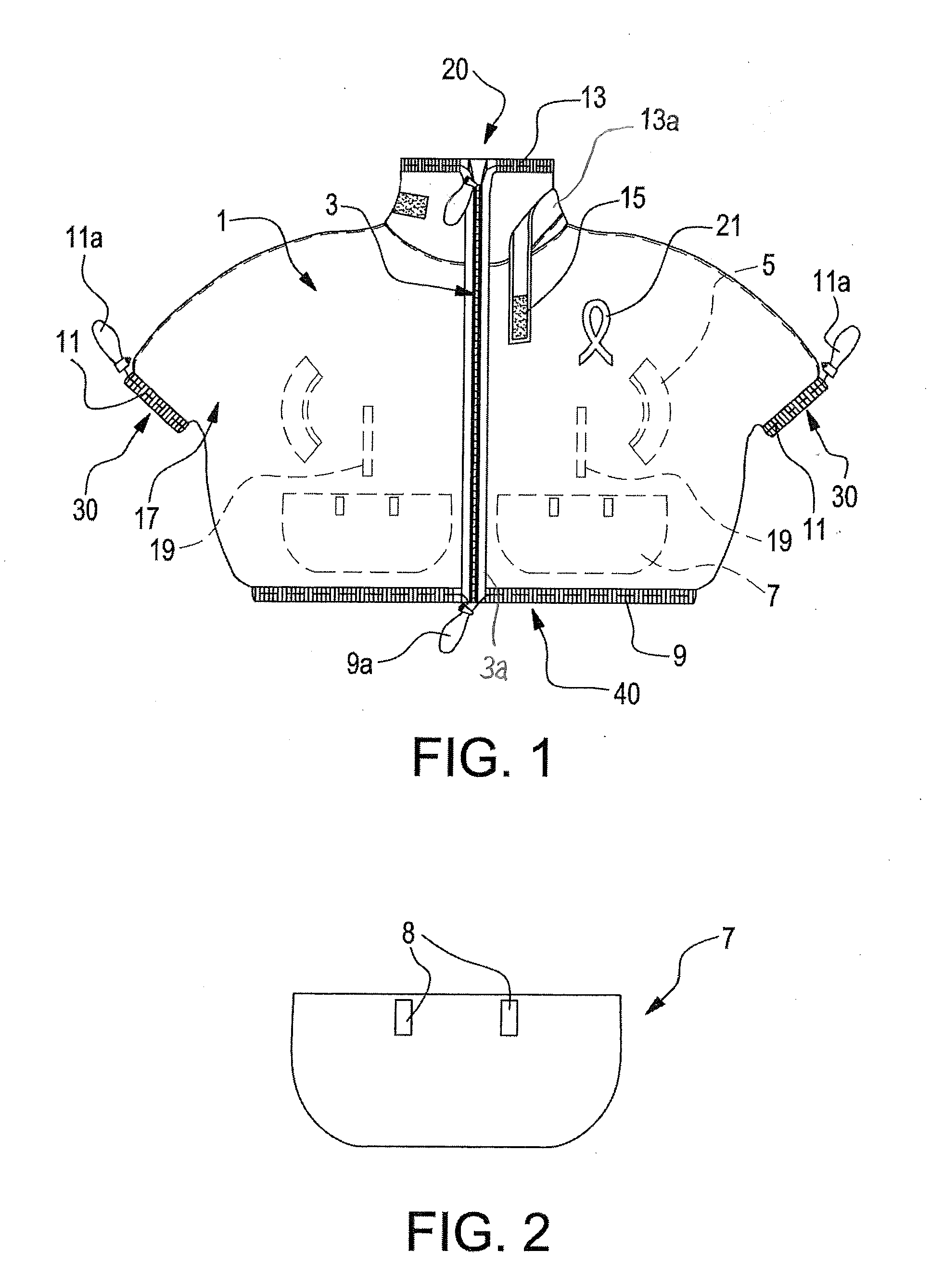 Shower shirt and method of use