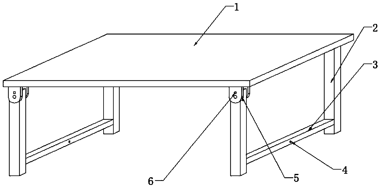 Picnic table and chair easy to disassemble and assemble