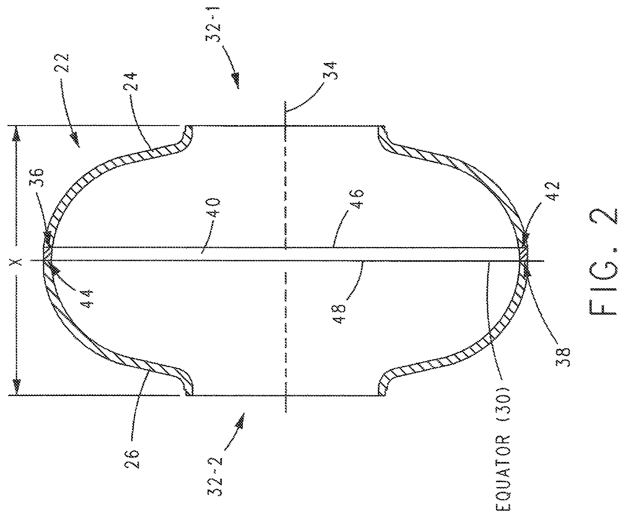 Superconducting resonating cavity and method of production thereof