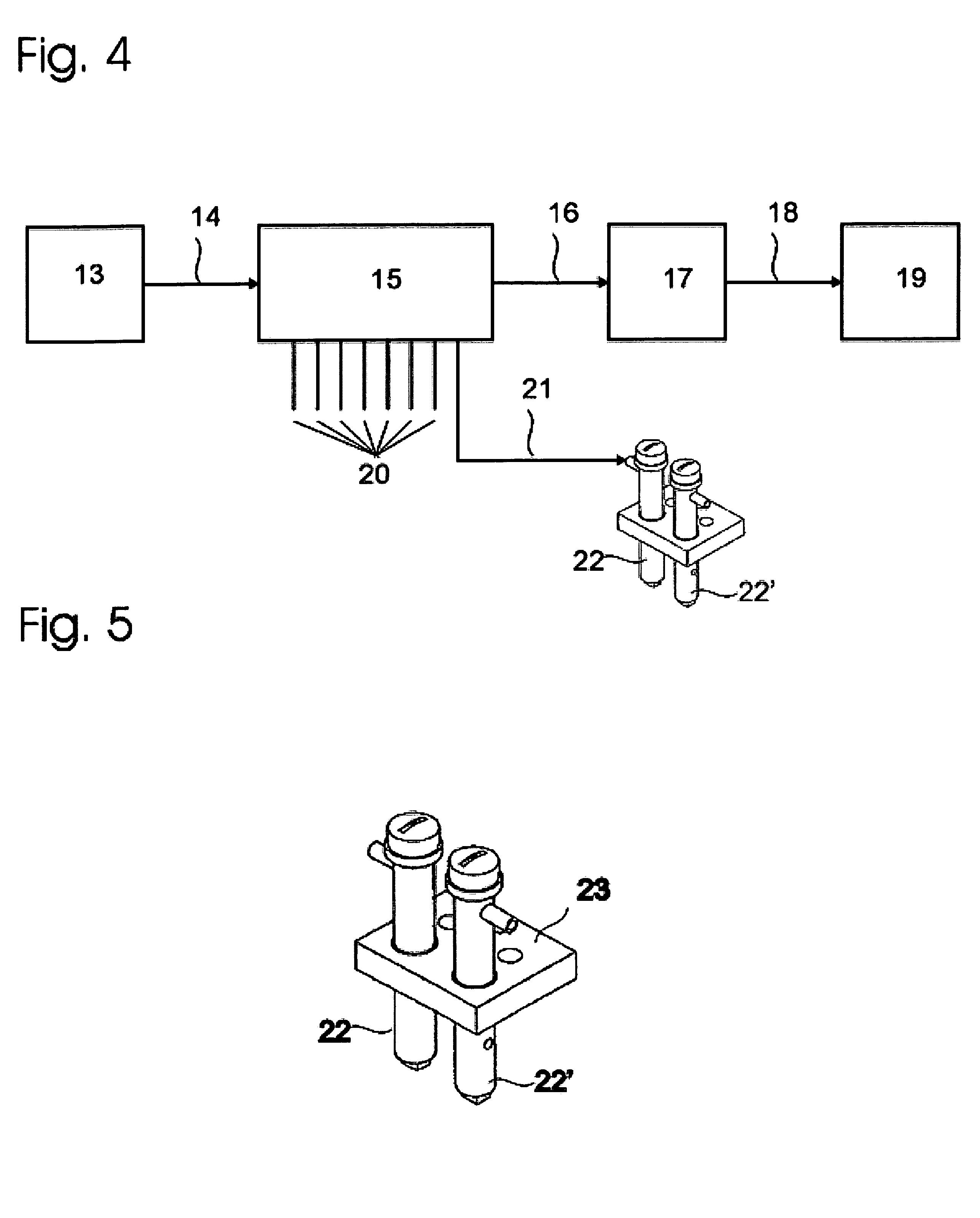 Device and method for measuring mechanical path lengths by means of pneumatic pressure, in particular for sliding carbon contacts