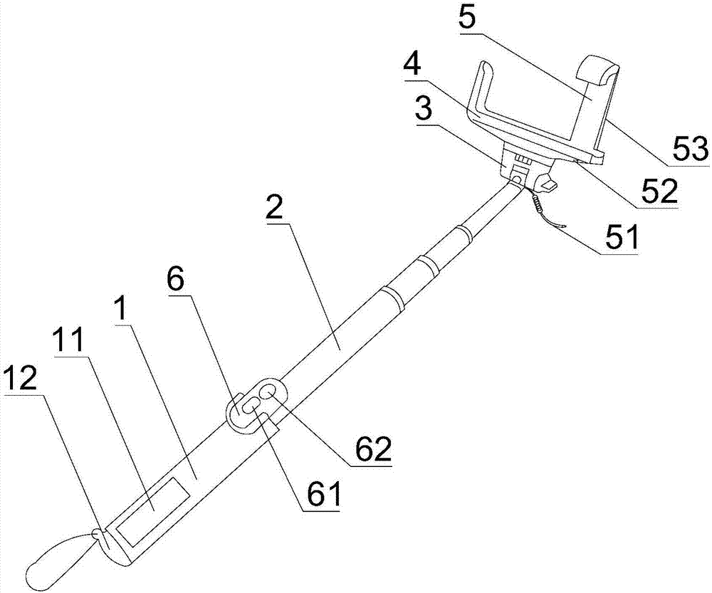 Illuminable selfie stick