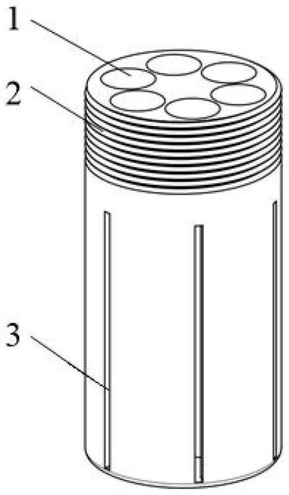 Side milling type electrolytic milling electrode and electrolytic milling machining milling head