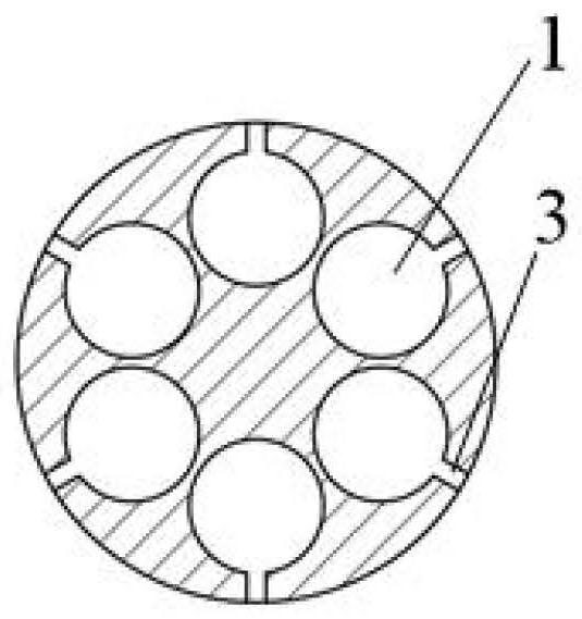 Side milling type electrolytic milling electrode and electrolytic milling machining milling head