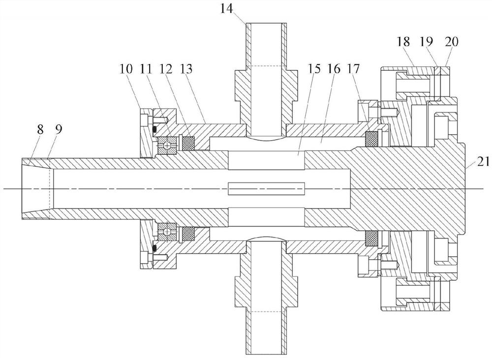 Side milling type electrolytic milling electrode and electrolytic milling machining milling head