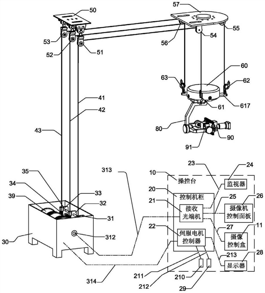 Self-stabilizing shooting platform and shooting system