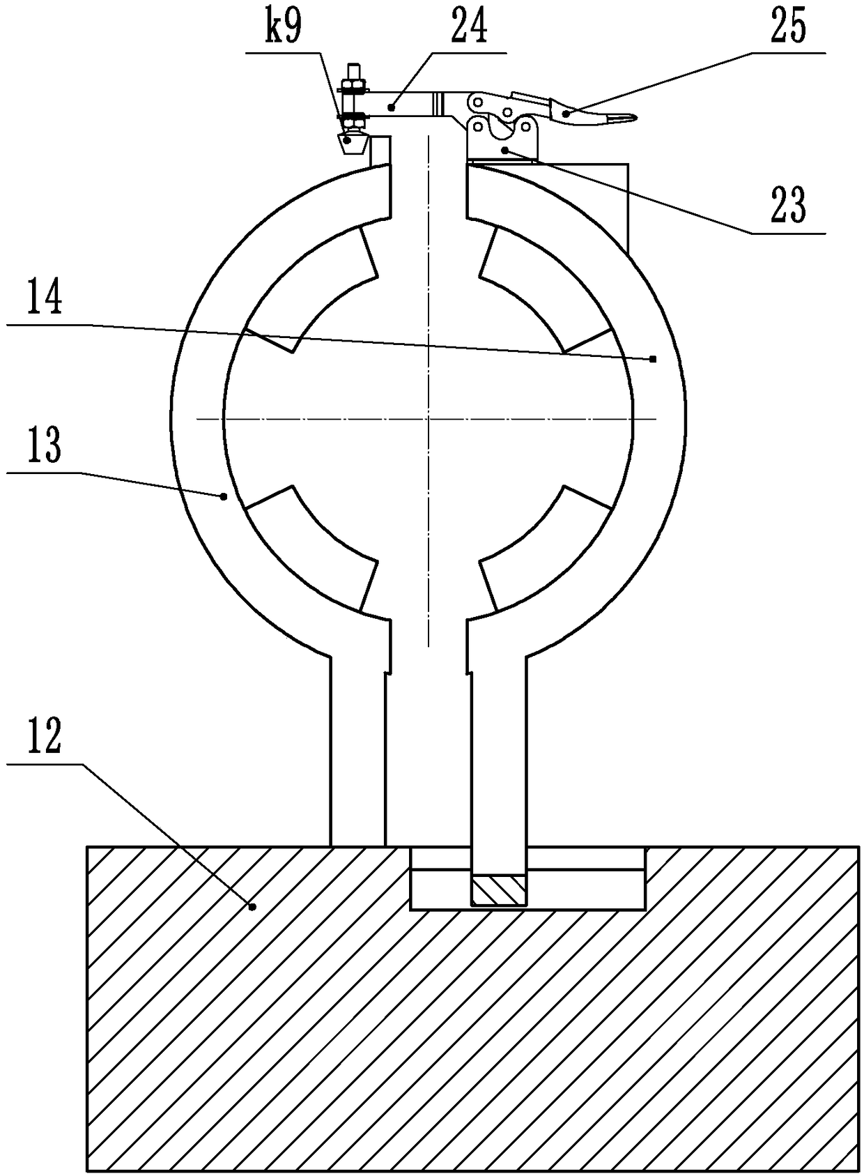 Gastric cancer full-thickness specimen sampling apparatus