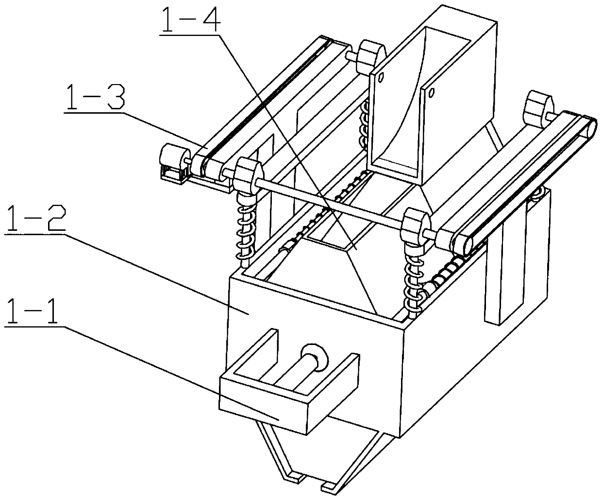 Needle tube recycling and processing device