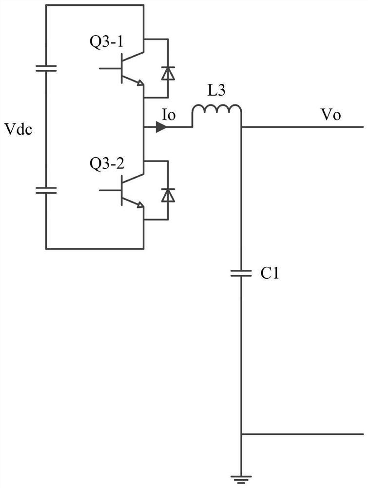 Single-phase uninterruptible power supply output voltage stabilization control method and system