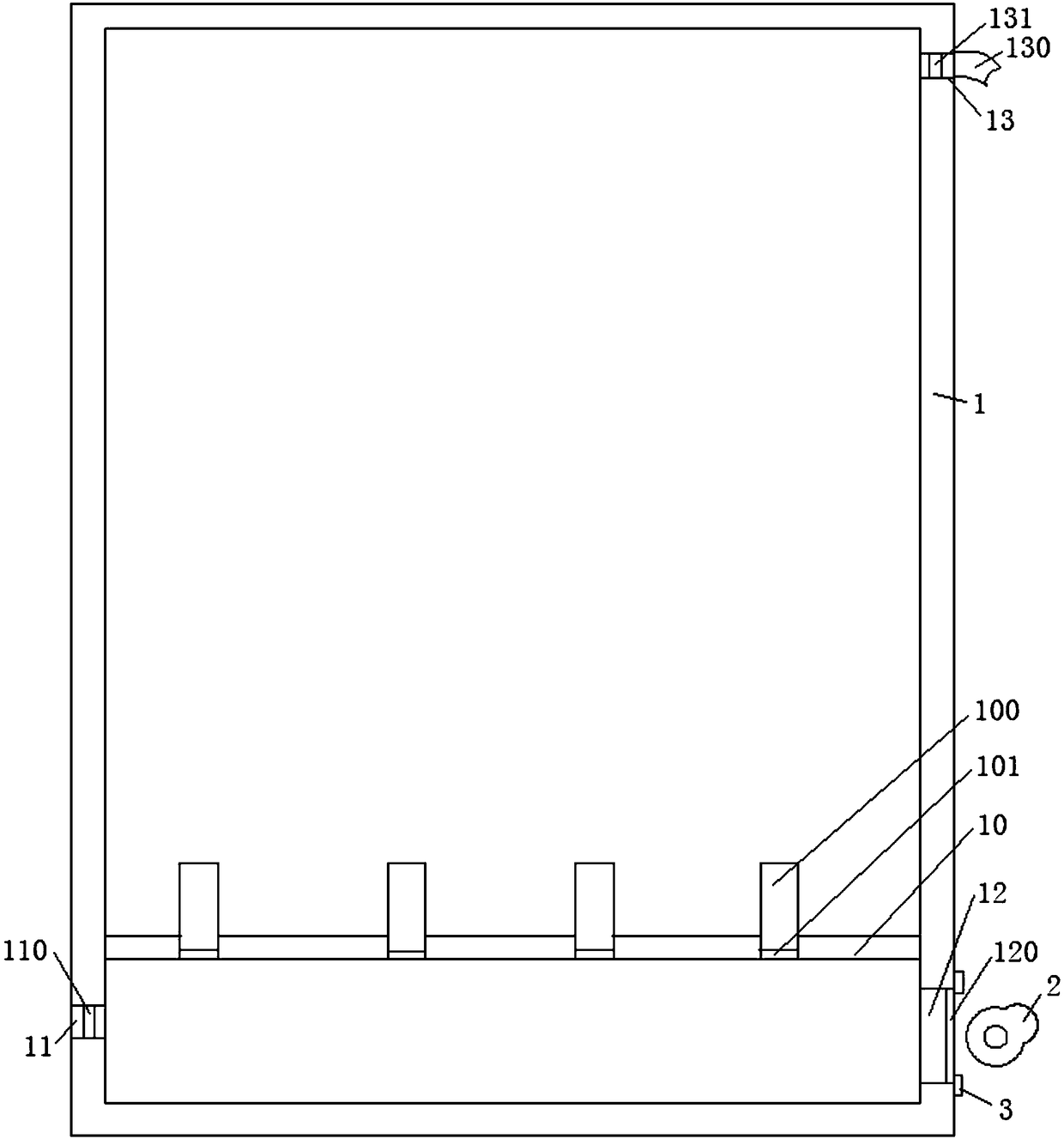 A safe and efficient boiler blowing device