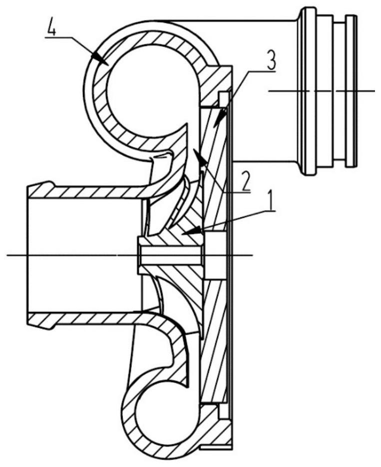 Compressor impeller for fuel cell air compressor