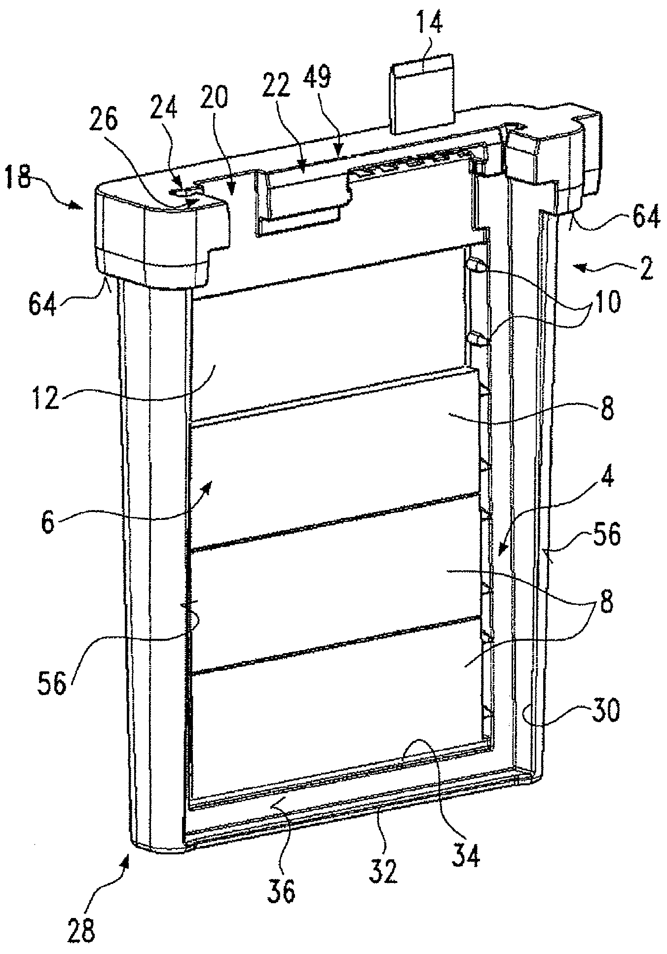 Heat-generating element for an electric heating device and method for the manufacture of the same