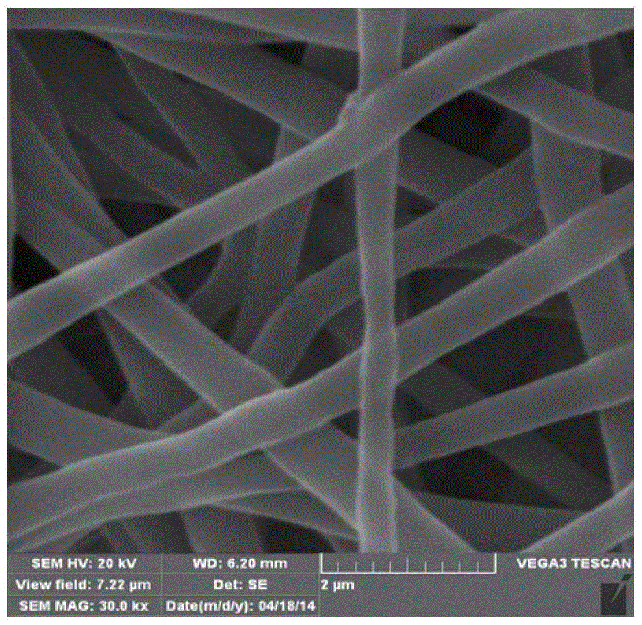 Method and device for producing polymer nanofibers with high-speed airflow and high-voltage static electricity