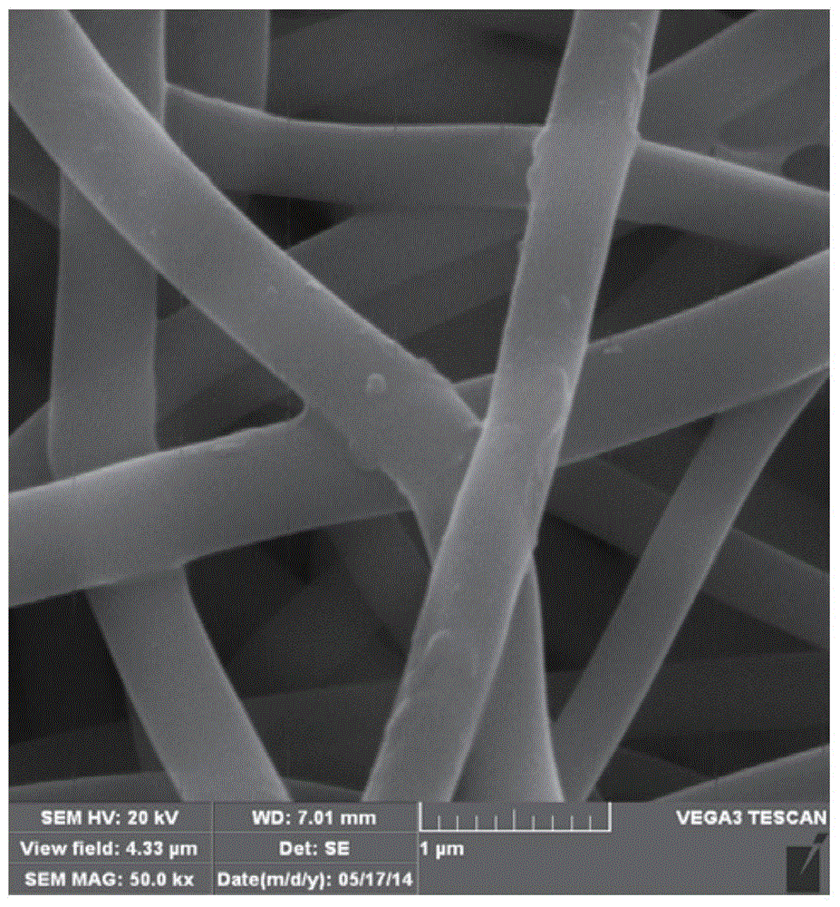 Method and device for producing polymer nanofibers with high-speed airflow and high-voltage static electricity