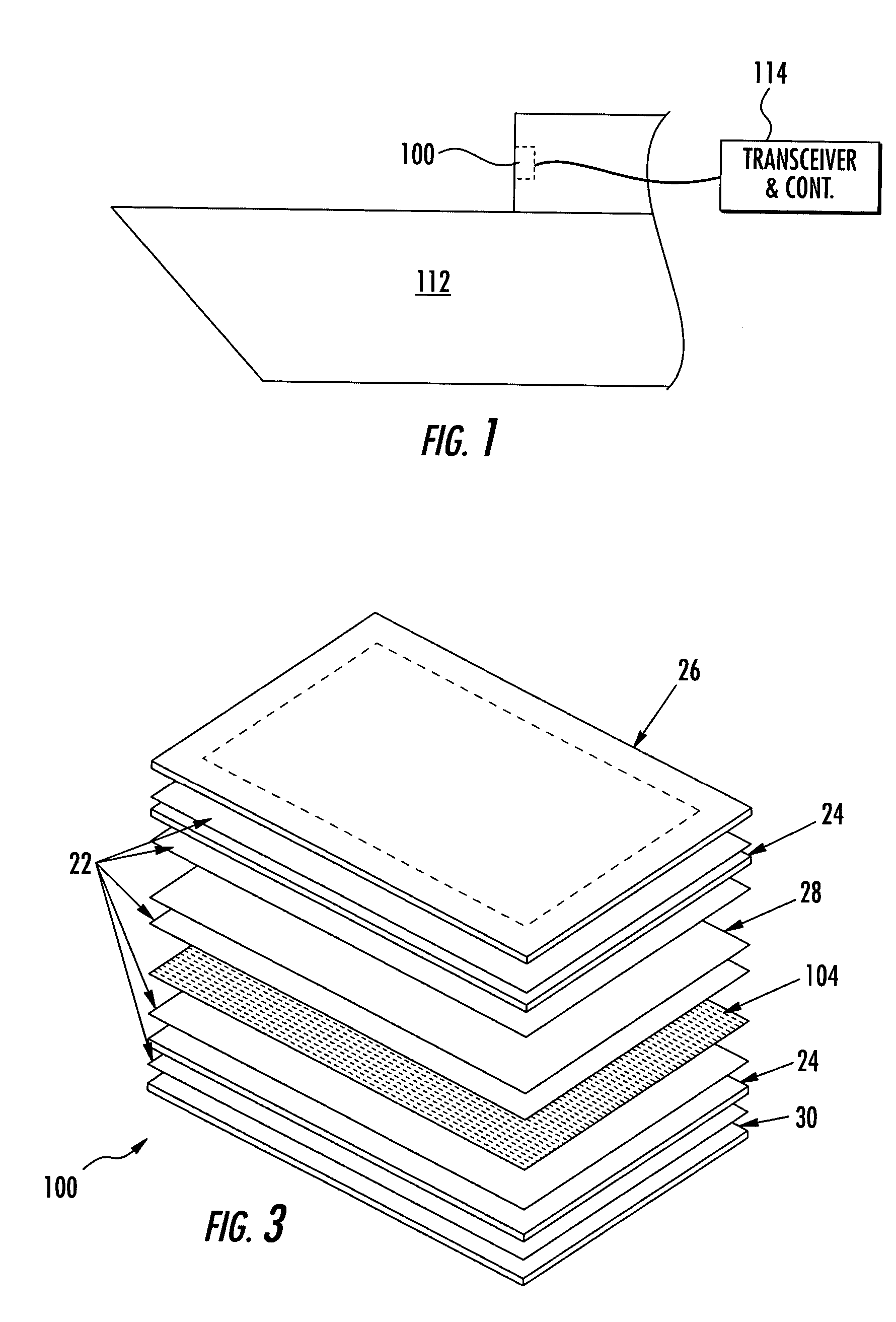 Phased array antenna absorber and associated methods