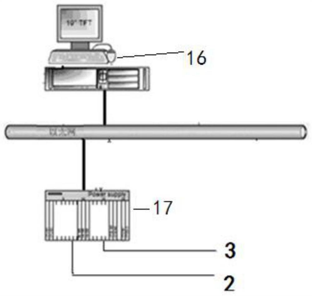 On-line accurate positioning device and method in heating furnace plate blank