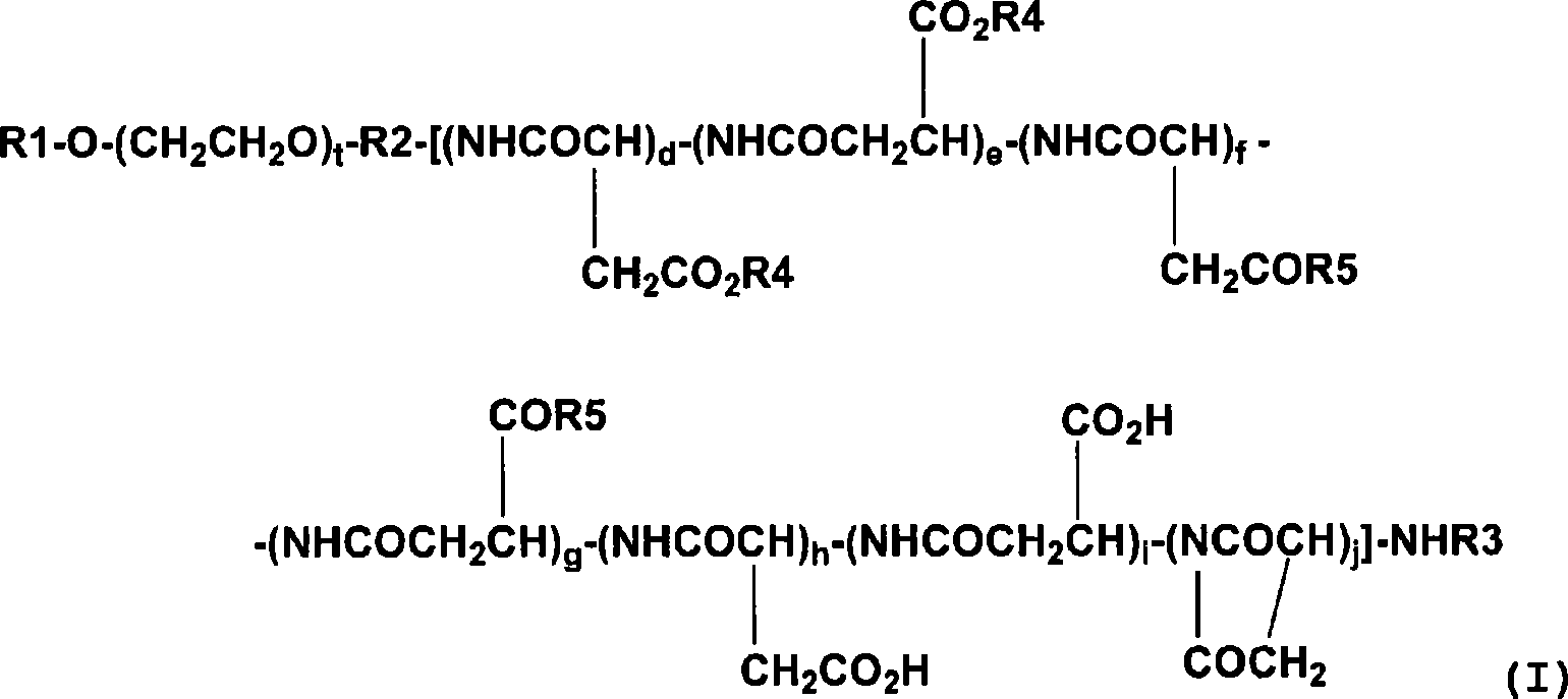 Polymer conjugate of combretastatin