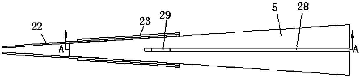 Thorn removing equipment for pandanus tectorius leaves and using method of thorn removing equipment