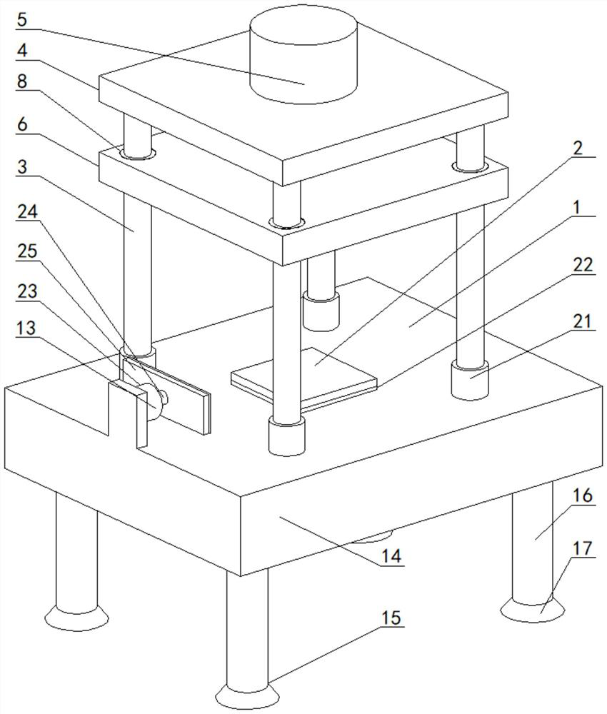 Disposable tableware forming device