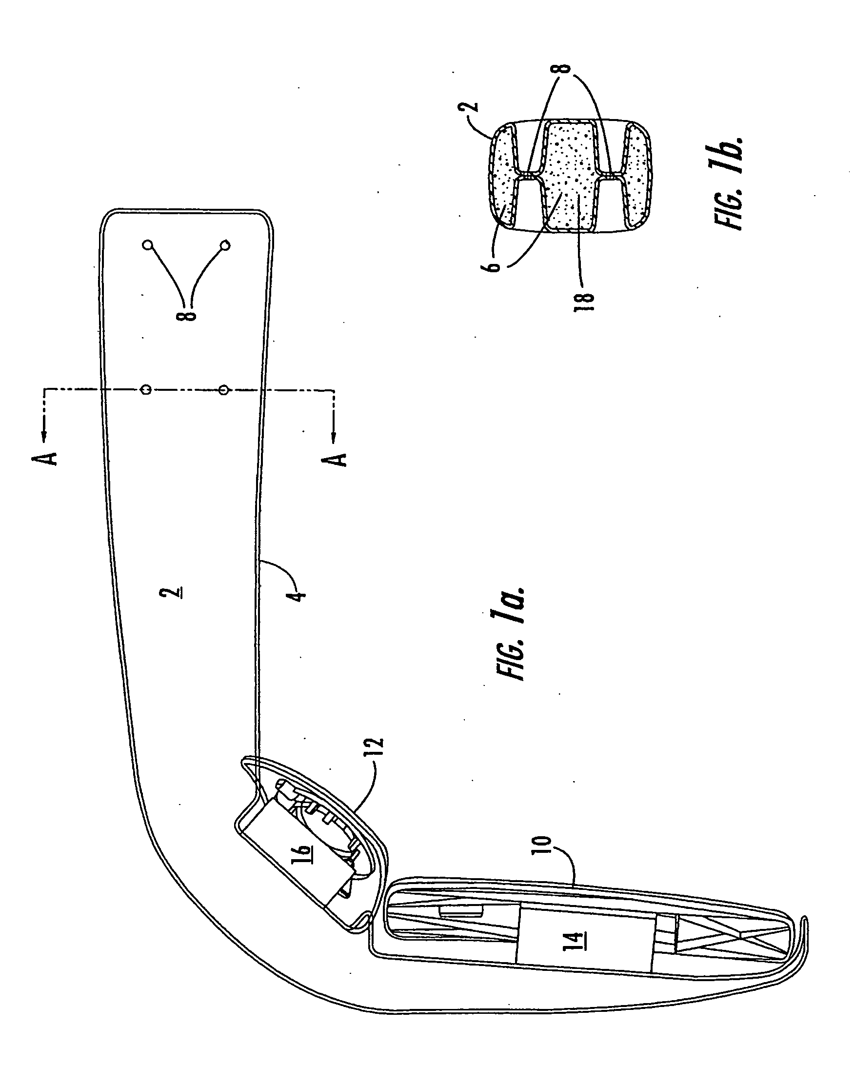 Fillable and stiffened rearview mirror assembly