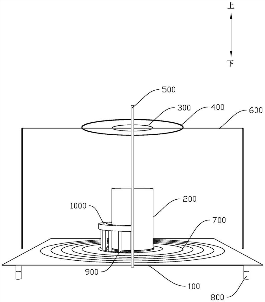 Device for measuring performance of self-compacting concrete mixture