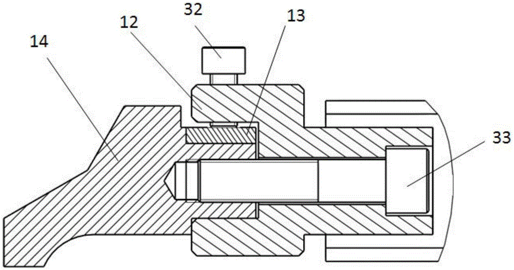 Mechanical device for multi-angle milling force loading of high-speed spindle unit