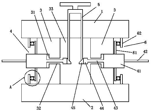 A metal floating cutting mechanism