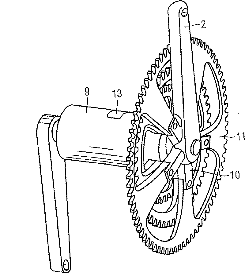 Drive device comprising a drive shaft and a device for detecting torque