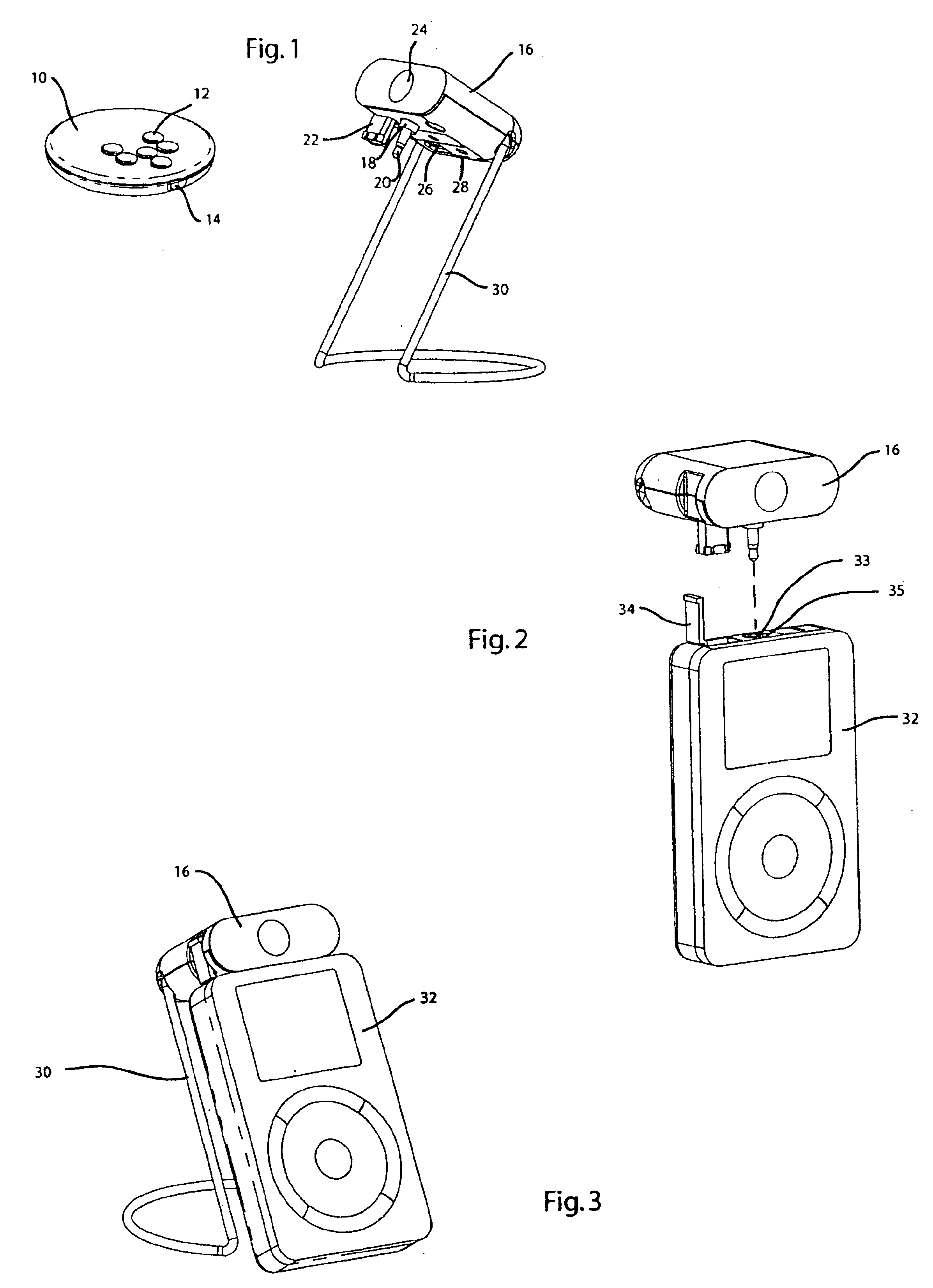 Method of Adding Wireless Remote Control to Audio Playback Devices Equipped for Wired Remote Control