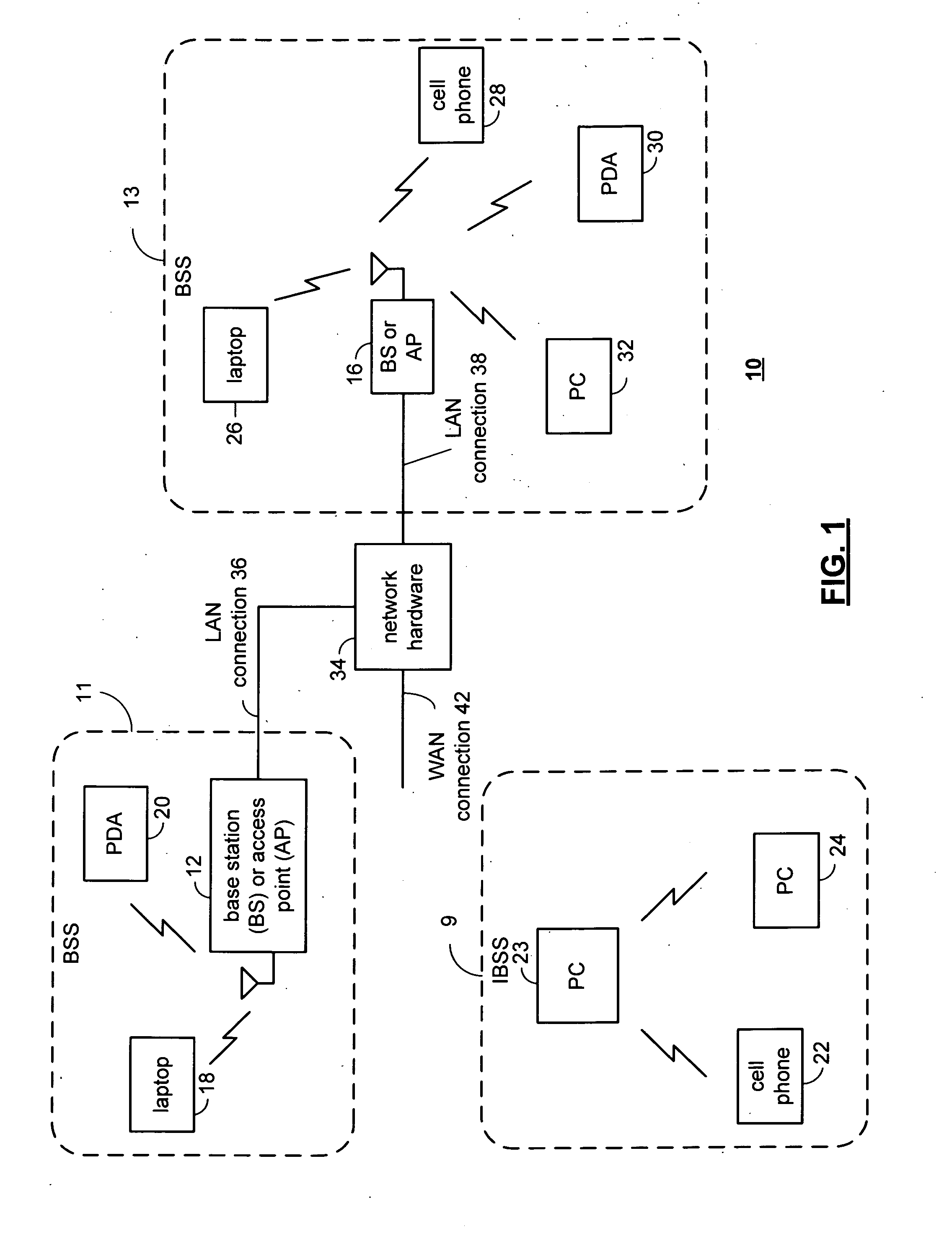 RF transceiver with undesired signal rejection and methods for use therewith