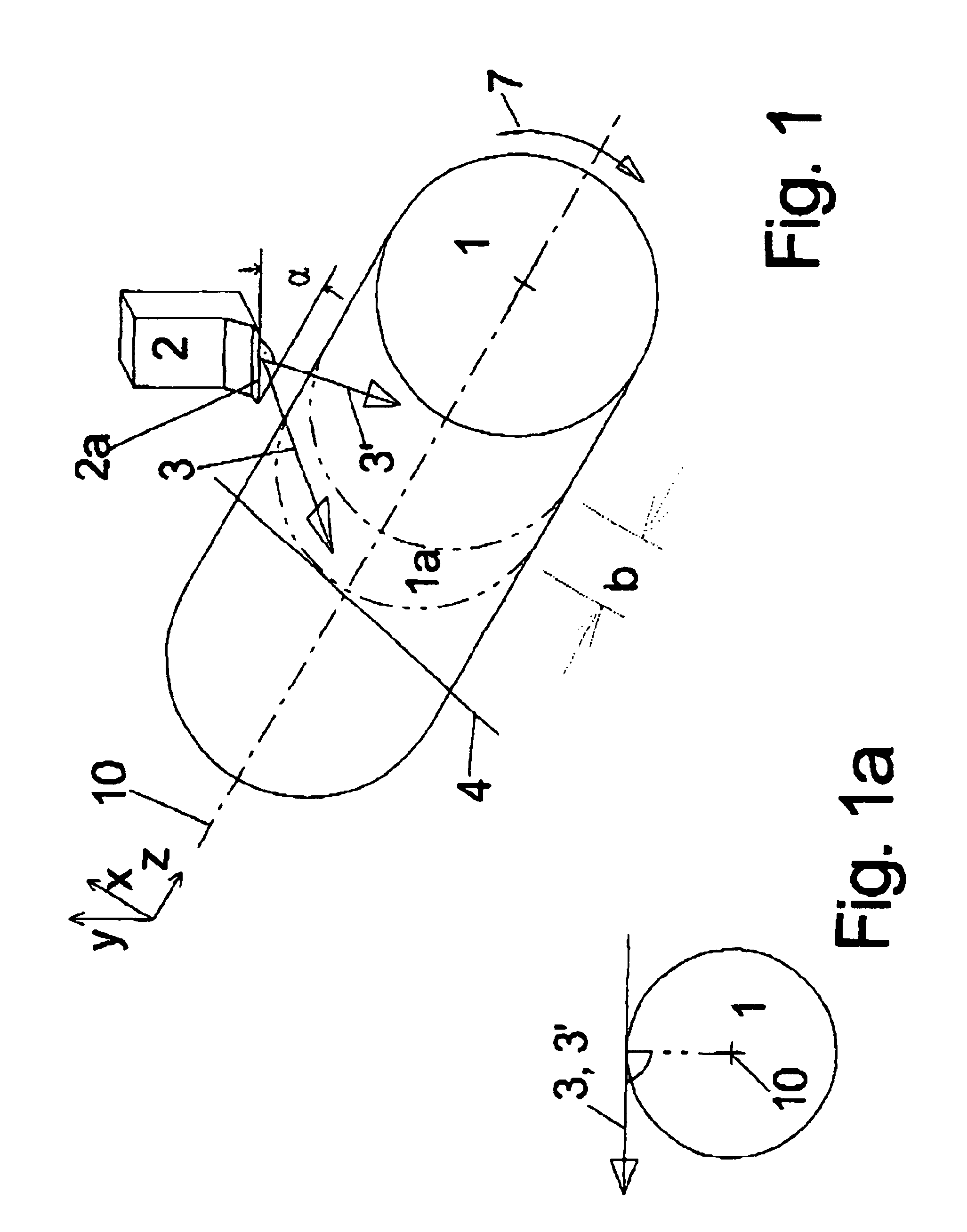 Method for scroll-free machining rotationally symmetrical surfaces