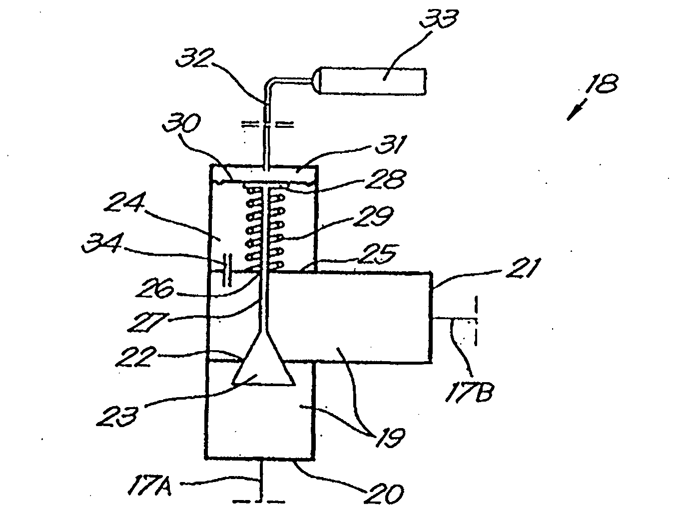 Device and method for cool drying a gas