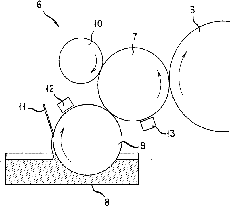 Wet type developing apparatus and wet type developing method