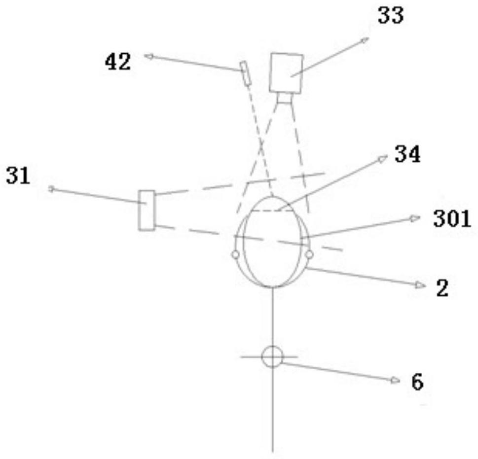 Automatic egg breaking machine