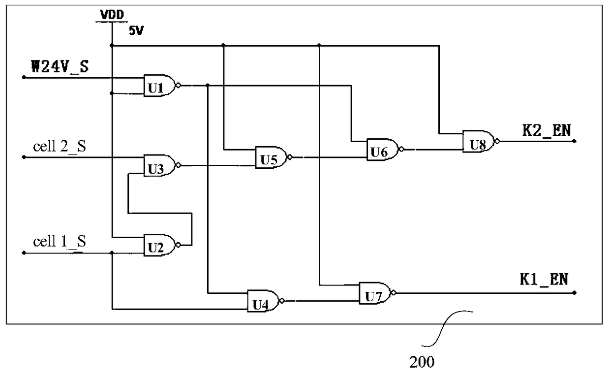 Multi-power switching circuit and anesthesia machine with it