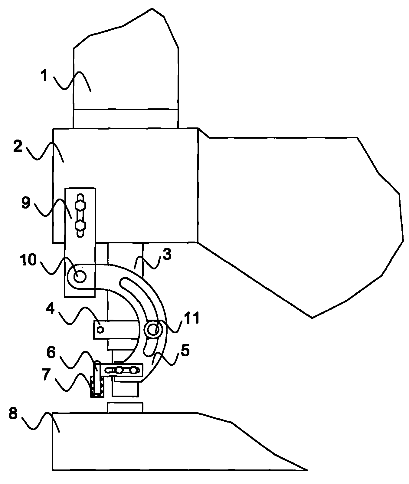 Safety device of mini-type punching equipment