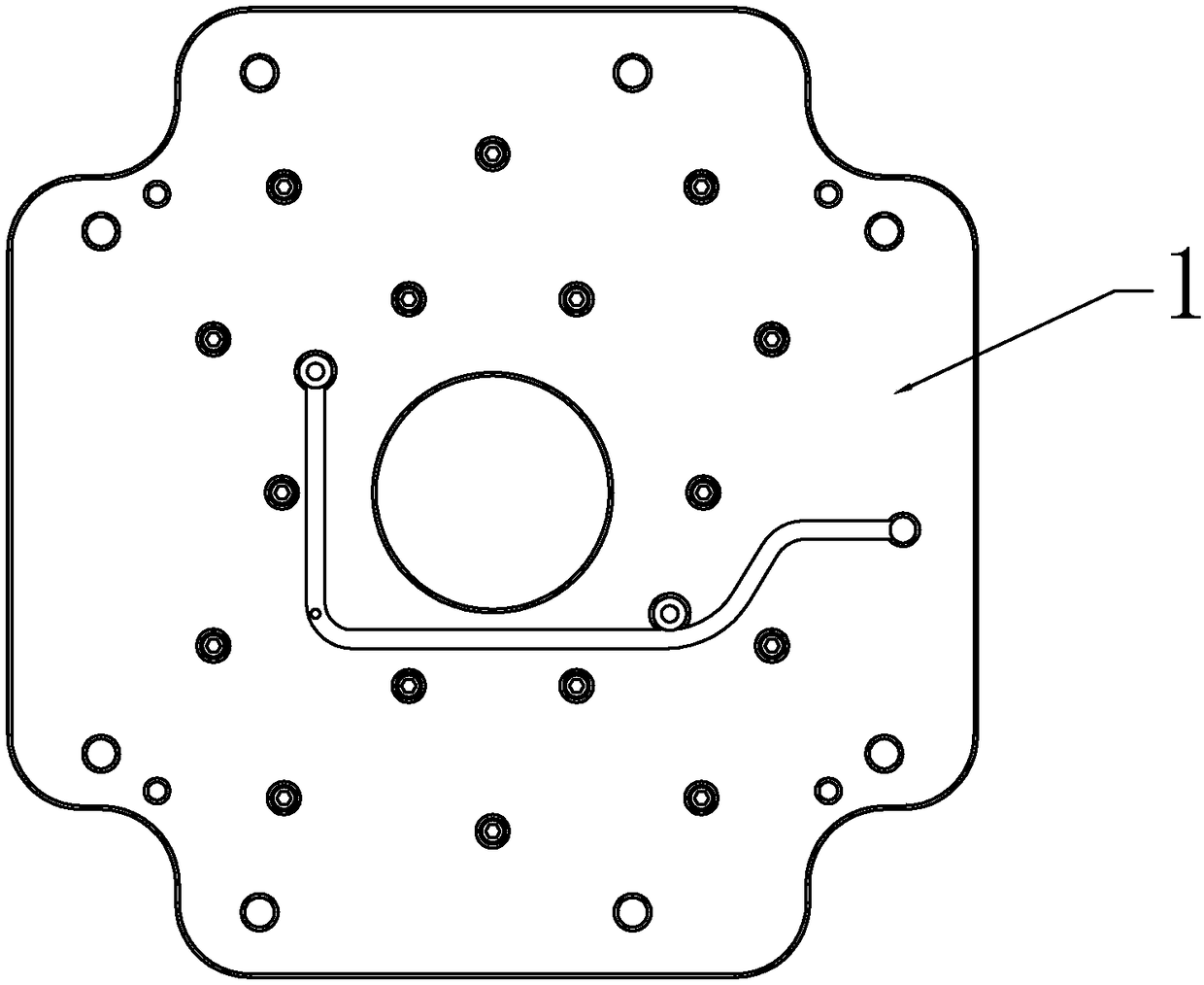 Magnetic detecting device of intelligent electric permanent magnetic chuck