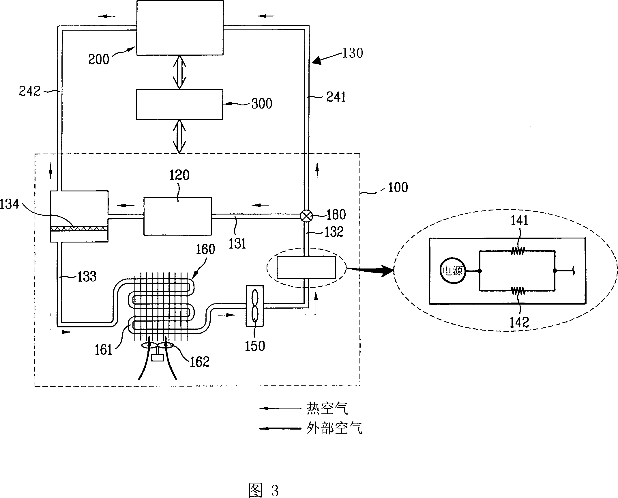 Drying device and its operation controlling method