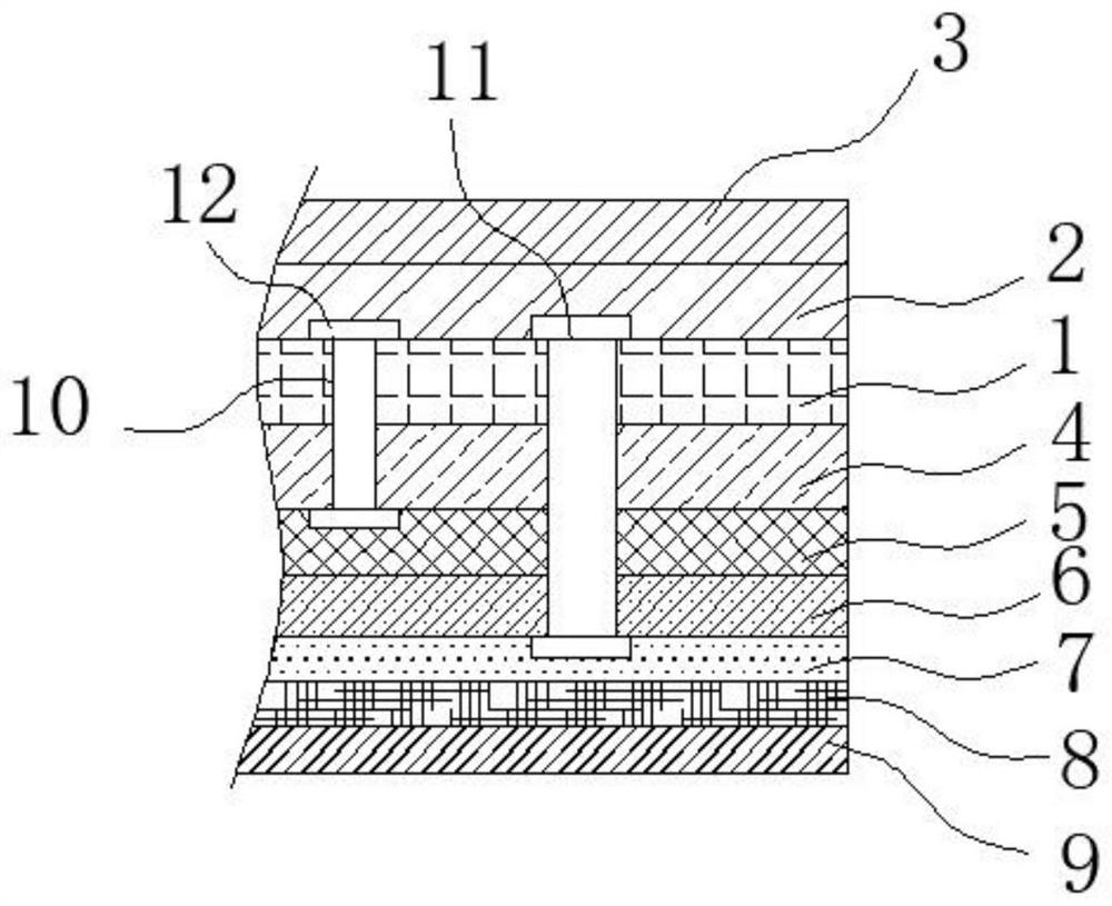 Intelligent mobile phone integrated circuit board based on graphite film coating and preparation process