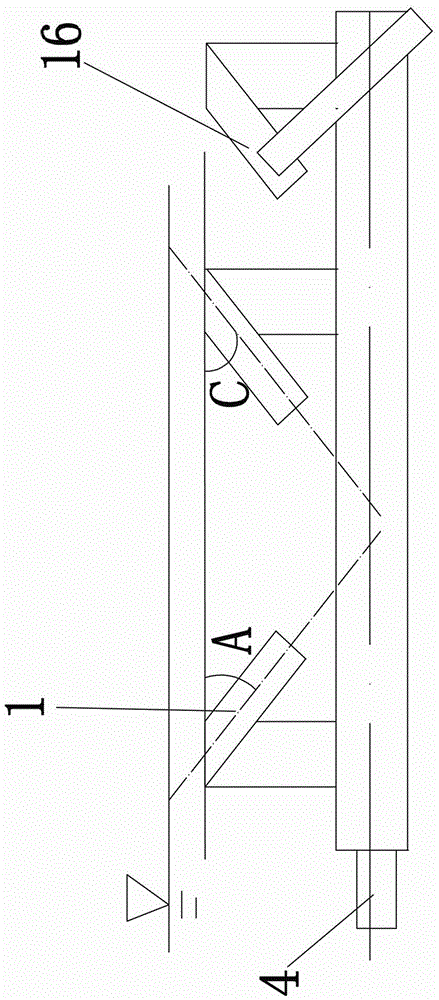 An anti-freezing device using an air-water nozzle